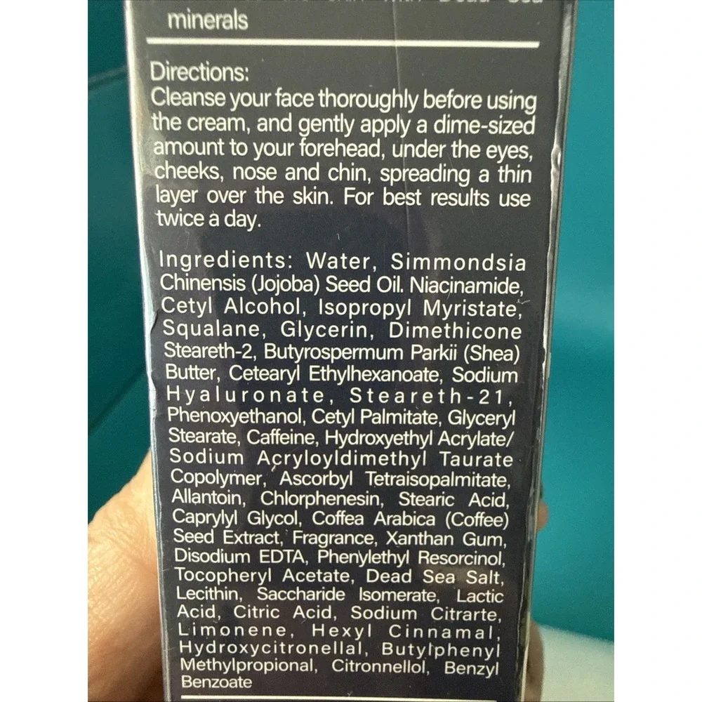 Particle Face Cream for Men Sealed